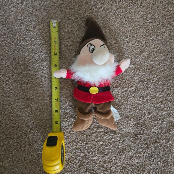 Disney Grumpy Plush Stuffed Animal 9 inch - Picture 5 of 5